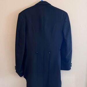Michaels Black Tailored Tuxedo Jacket with Tails & Matching Pants